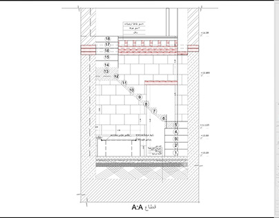 shopdrawings to cover the well of the sabil in an site