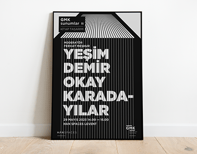 GMK Sunumlar 11 | Kitap Tasarımı" Poster Design