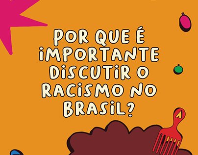 Racismo no Brasil - Design gráfico (stories)