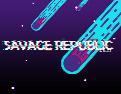 Savage Republic Text Logo