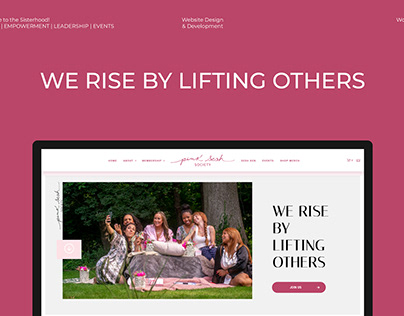 Women Empowerment Website Redesign WordPress Website