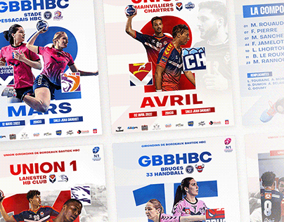 Girondins de Bordeaux HBC I Rebranding Social Média