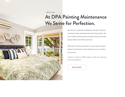 Luxury House Painting Company Website Theme Design