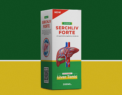 Liver Tonic Syrup (Box Redesign)