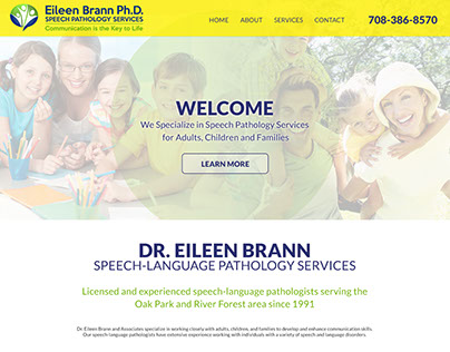 Dr. Eileen Brann Website Design