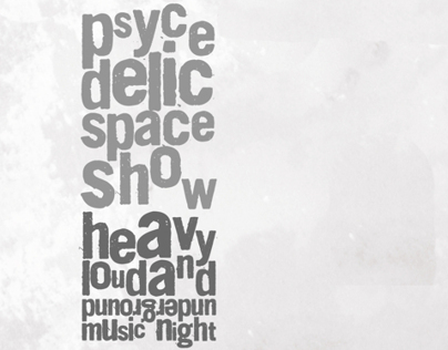 typographic poster 2011