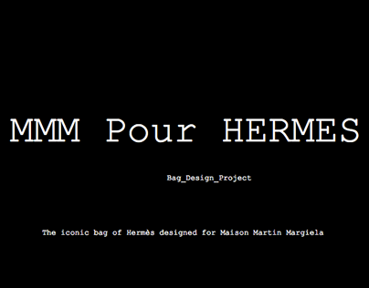 MMM Pour HERMES