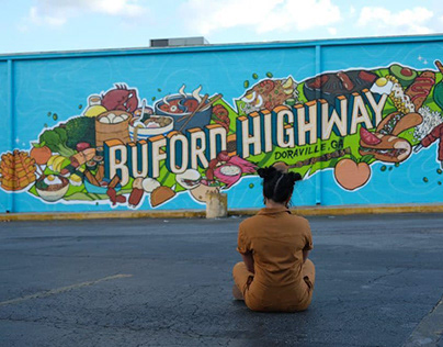 Buford Highway Mural