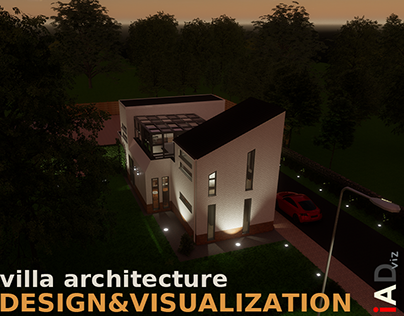 iAD viz ● DESIGN&VISUALIZATION | villa architecture ext