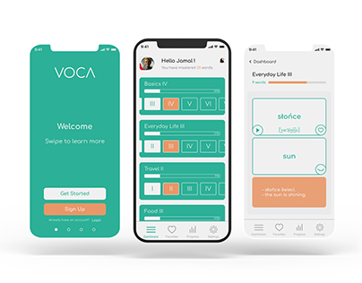 VOCA - A Mobile Vocabulary Practising App