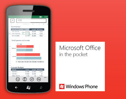 Microsoft Office Design on Windows Phone