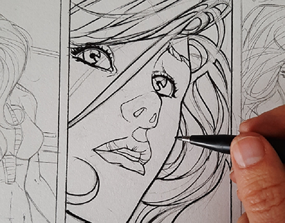 wip Barbarella #4 the center cannot hold
