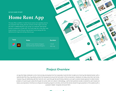 Home Rent App - Case Study