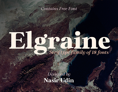 Elgraine Typeface