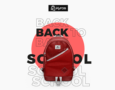 Kyros School bag Email design