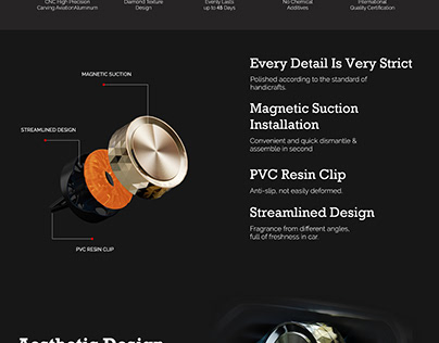 Fume webside UI Design