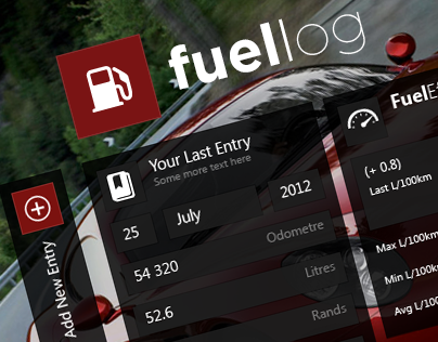 Fuel Log - Windows 8 App
