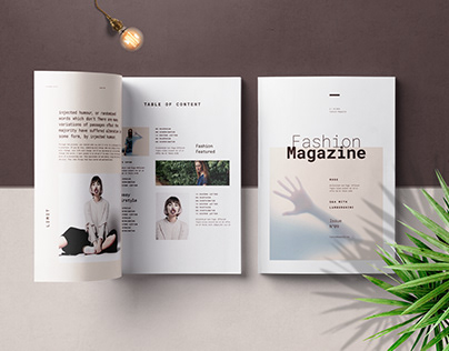 Fashion Magazine Template