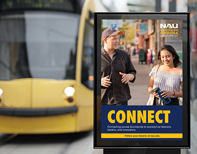 NAU Evergreen Bus Shelter Posters