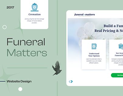 Website Design to Facilitate Funeral Plannin