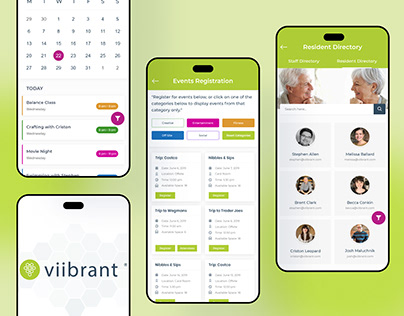 Viibrant XE - Mobile App UI Design