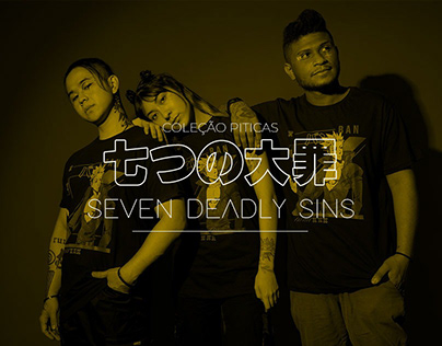 Coleção Seven Deadly Sins Piticas | Estampas