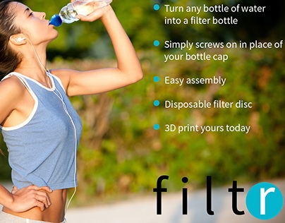 Filtr - 3D Printable Water Filter