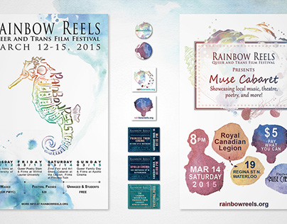 Branding | Rainbow Reels Film Festival 2015