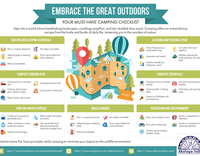 Essential Checklist for Outdoor Camping!