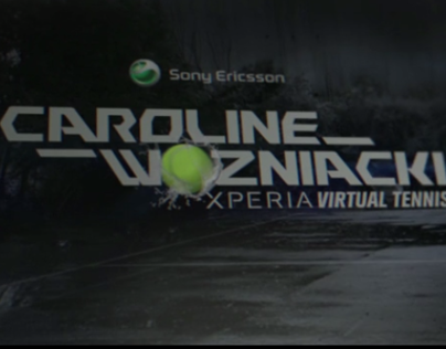 Caroline Wozniacki Experia Virtual Tennis