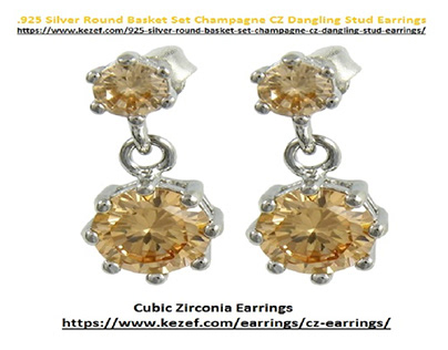 Enhance Your Charm By Wearing Cubic Zirconia Earrings