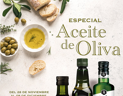 Tapas de folleto "Aceites de Oliva"