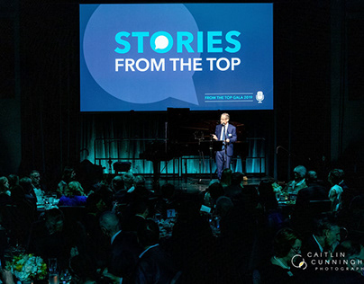 "Stories From the Top" Gala Branding