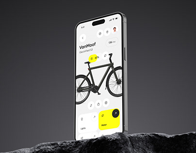 VanMoof Mobile App - UX UI Design