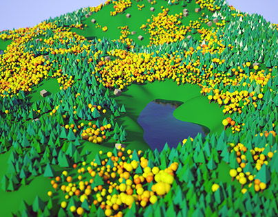 Simple 3D Biome