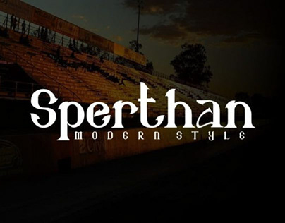 Sperthan Font - Slab Serif Fonts