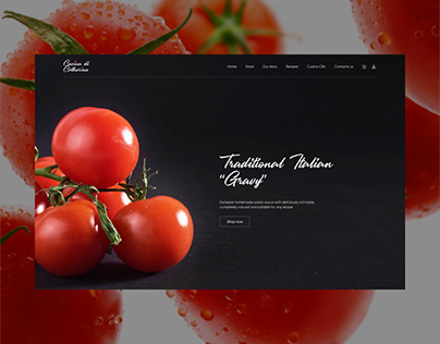 Cucina di Catherina Website Redesign