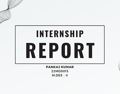 Internship Report - UI/UX