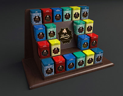 Tea Caddie Display Units