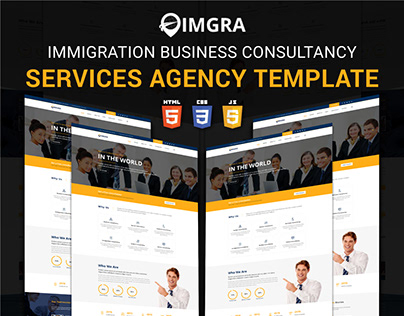 IMGRA Immigration Business Consultancy Agency Template