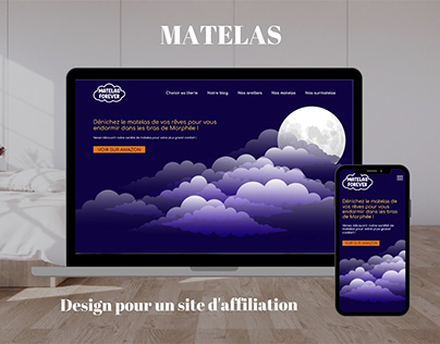Site d'affiliation Matelas Forever