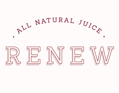 Renew - All Natural Juice
