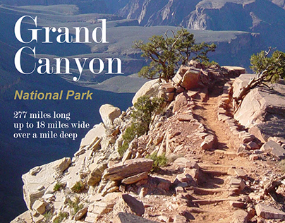 Grand Canyon (Text Placement and Design)