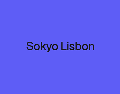Sokyo Lisbon Art Gallery Logo Identity