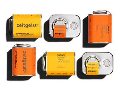 Zeitgeist Coffee Factory Flavor Museum Packaging