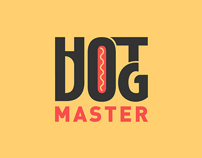 Hotdog Master Logo Design