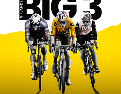 The Big 3 in Tour de Flandes