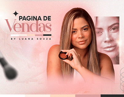 Página de Vendas | Makeup Beauty by Luana Souza