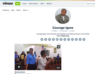 Courage Igene - Vimeo