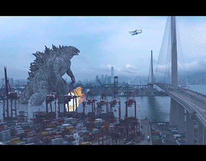 Godzilla - VFX Compositing